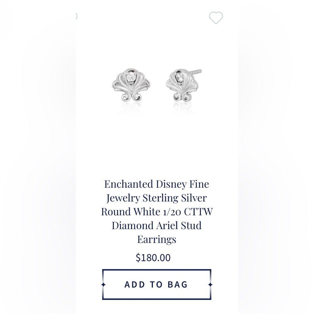 Disney Enchanted Ariel Earrings